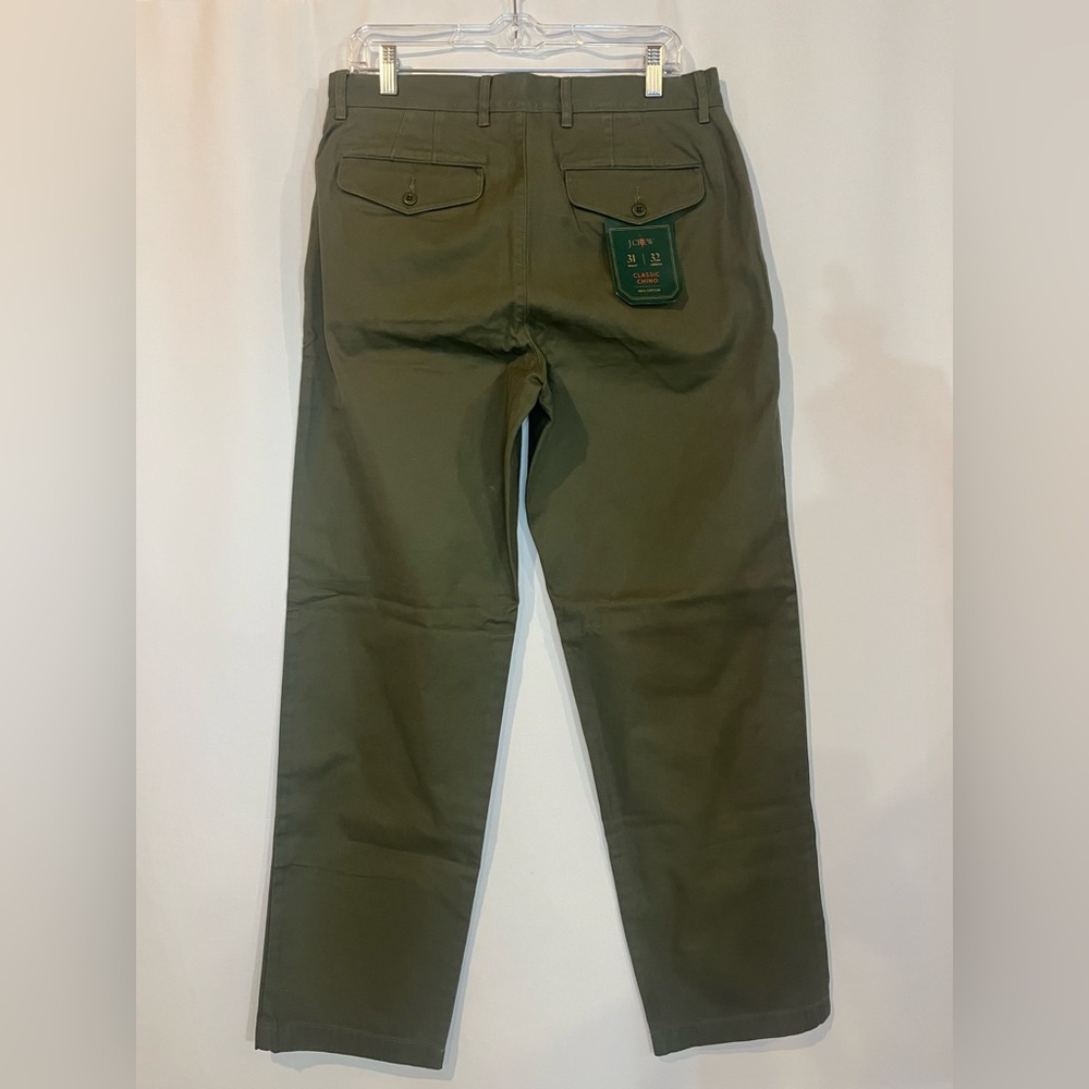 J.Crew Classic chino pant in dill - Picture 7 of 11